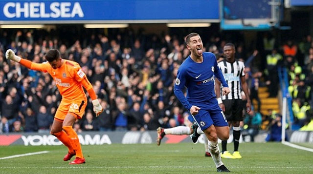 Dù vậy, Hazard nhanh chóng giúp Chelsea gỡ hòa