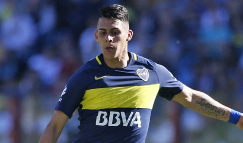 Cầu thủ chạy cánh Cristian Pavon của Boca Juniors. Ảnh: AFP.