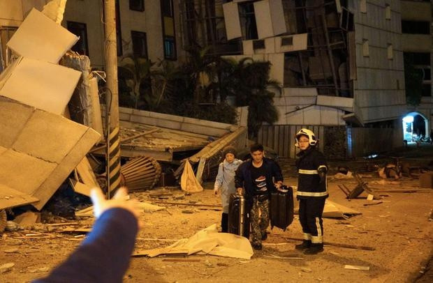 Động đất rung chuyển Đài Loan, 2 người chết, 200 người bị thương - Ảnh 6.