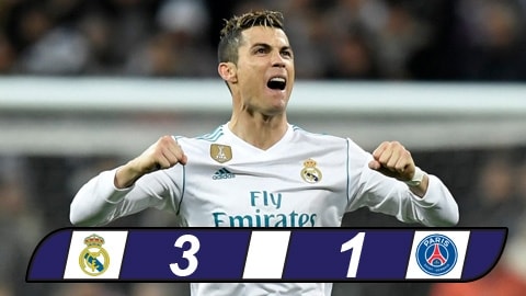 Real Madrid 3-1 PSG: Không thể khinh nhờn nhà Vua