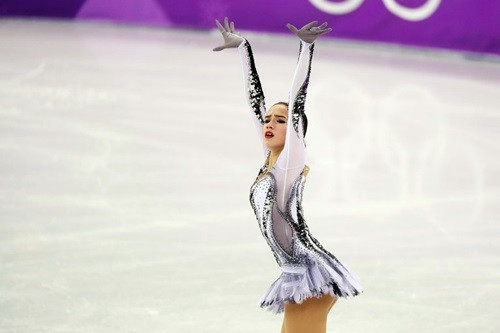 Zagitova có lợi thế lớn để giành HC vàng nội dung cá nhân tại Olympic mùa đông 2018. Ảnh: New York Times.