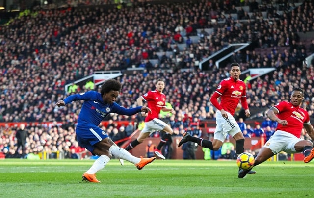 Willian mở tỷ số cho Chelsea