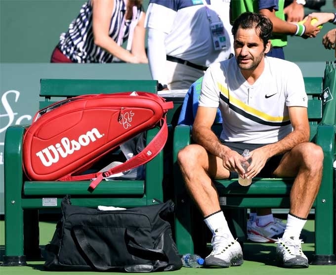 Federer không thể bảo vệ được ngôi vô địch ở Indian Wells