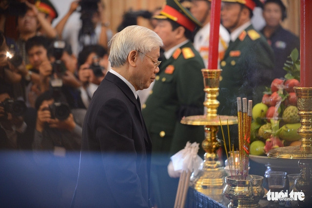 Trực tiếp: Lễ viếng nguyên Thủ tướng Phan Văn Khải - Ảnh 3.