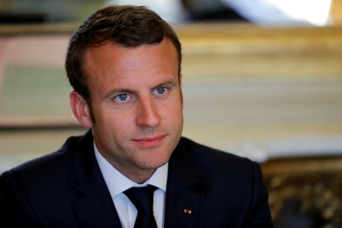 Tổng thống Emmanuel Macron. 