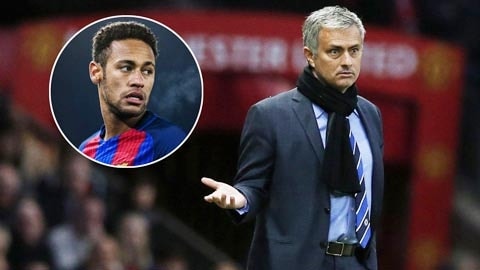 HLV Mourinho hoàn toàn có thể thuyết phục BLĐ Man United chi đậm để có Neymar