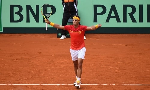 Nadal lập kỷ lục 23 trận thắng liên tiếp tại giải. Ảnh: Davis Cup.