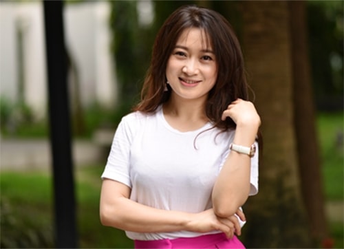 Diễn viên Thu Nga.