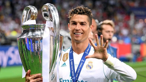 5 lần vô địch, Ronaldo là Vua ở Champions League