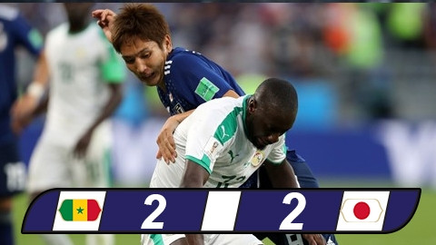 Senegal 2-2 Nhật Bản: Hai lần bị dẫn bàn, 