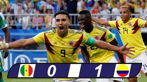 Senegal 0-1 Colombia: Sạch bóng châu Phi