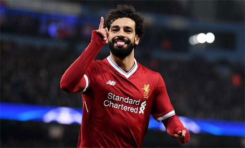 Salah nhiều khả năng sẽ thi đấu dài hạn cho Liverpool. Ảnh: Reuters