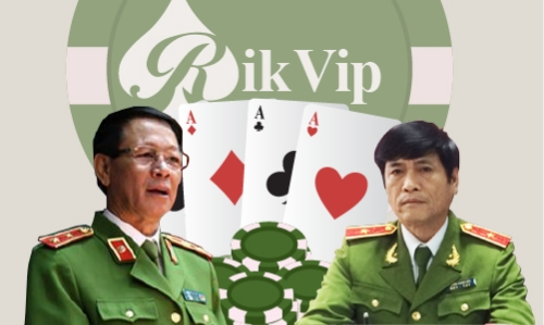 Ông Phan Văn Vĩnh (trái) và ông Nguyễn Thanh Hoá nắm vai trò chỉ huy trong đường dây đánh bạc nghìn tỷ.