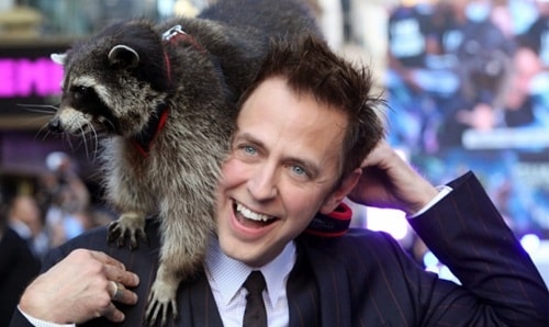 James Gunn nổi tiếng với các hành động táo bạo trước công chúng. Anh từng mang một con gấu mèo đến buổi ra mắt Guardians of the Galaxy. Tác phẩm này có một nhân vật là gấu mèo biết nói (Rocket Raccoon).