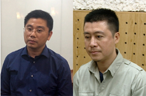 Nguyễn Văn Dương và Phan Sào Nam (từ trái qua).