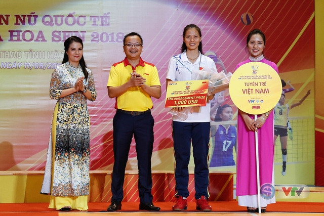 Ảnh: Những danh hiệu xuất sắc của giải bóng chuyền VTV Cup Ống nhựa Hoa Sen 2018 - Ảnh 8.