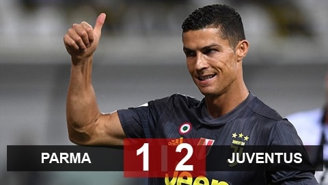 Parma 1-2 Juventus: Ronaldo vẫn vô duyên, Juve thắng nhọc