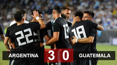 Argentina 3-0 Guatemala: Vắng Messi, Argentina vẫn chiến thắng nhờ con trai Simeone