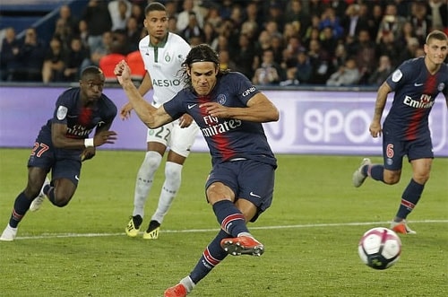 PSG quá mạnh so với St Etienne. Ảnh: Reuters