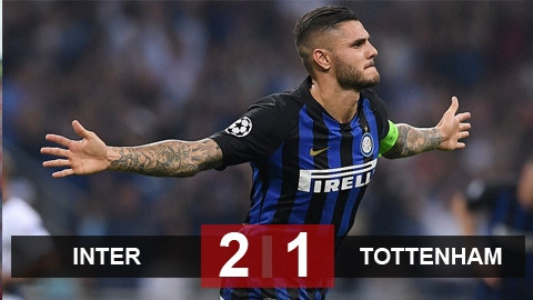 Inter 2-1 Tottenham: Ngược dòng trong 6 phút
