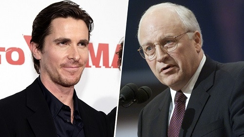Christian Bale (trái) và Dick Cheney.