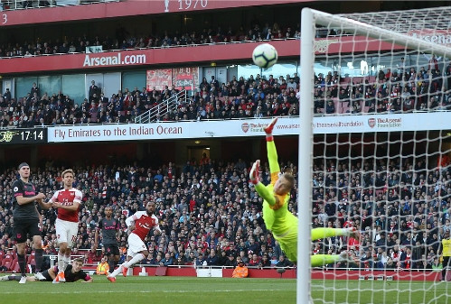 Arsenal thắng trận thứ tư liên tiếp ở Ngoại hạng Anh, sau khi thua Man City và Chelsea hai vòng đầu. Ảnh: Offside.