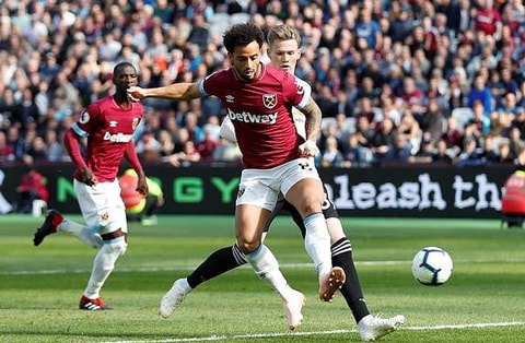 Anderson ghi bàn mở tỷ số cho West Ham