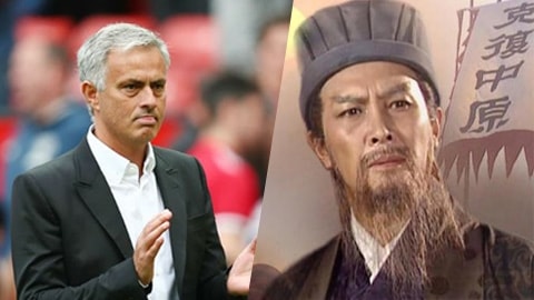 Mourinho lúc này khác nào tình cảnh Khổng Minh luôn đề phòng Ngụy Diên năm xưa