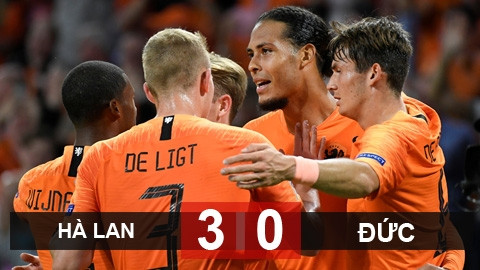Hà Lan 3-0 Đức: Xe tăng đứt xích