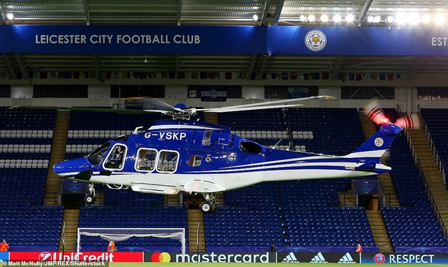 Chiếc trực thăng Augusta AW-169 trị giá 2 triệu bảng của ông chủ Leicester