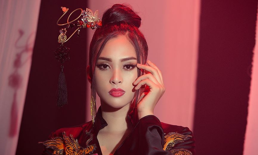 Ngắm tạo hình cổ trang Tiểu Vy mang tới Miss World 2018 - ảnh 7