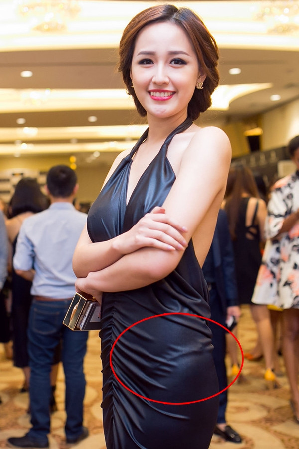Hoa hậu Mai Phương Thúy từng mất điểm do đường viền quần chíp gồ ghề.