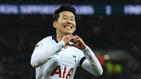 Son Heung-min in dấu giày trong 3 bàn thắng của Tottenham vào lưới Everton