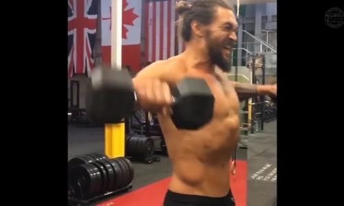 Quá trình rèn luyện cơ bắp của Jason Momoa