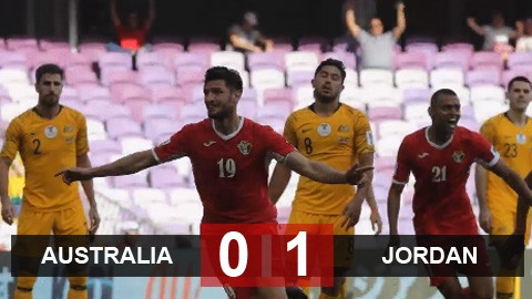 Australia 0-1 Jordan: ĐKVĐ thua sốc trận ra quân ở Asian Cup