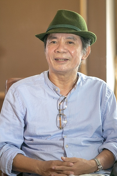 Nhạc sĩ Nguyễn Trọng Tạo hồi tháng 7 năm ngoái. Ảnh: HBN. 