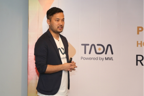 Ông Kay Woo - Nhà sáng lập TADA Global tại buổi ra mắt ứng dụng hôm 21/1.