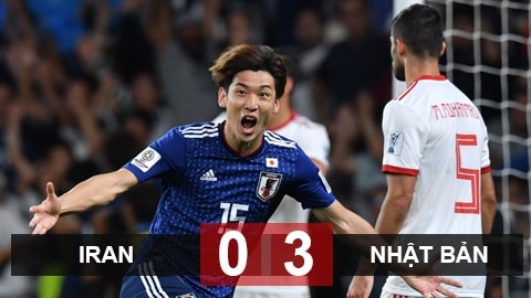 Iran 0-3 Nhật: Samurai giành vé vào chung kết