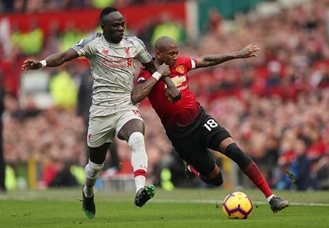 M.U và Liverpool không tạo ra được nhiều cơ hội ở trận đấu này