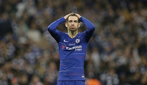 Jorginho thực hiện hỏng ăn quả đá phạt 11m đầu tiên của Chelsea