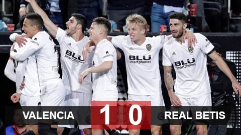 Hạ Real Betis, Valencia hẹn Barca ở chung kết Cúp Nhà Vua