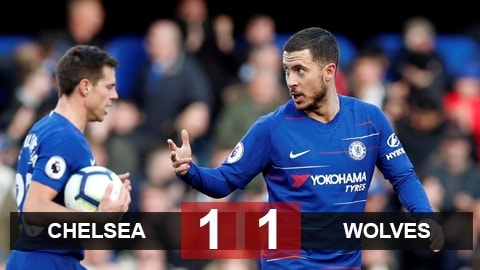 Chelsea 1-1 Wolves: The Blues lỡ cơ hội vượt mặt M.U