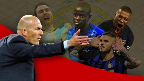 Zidane cần những siêu sao nào để đưa Real vĩ đại trở lại?