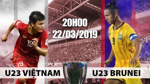 Nhận định bóng đá U23 Việt Nam vs U23 Brunei, 20h00 ngày 22/3: Pháo lệnh xuất phát