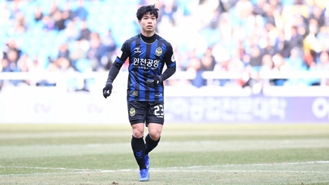 Công Phượng liên tục được ra sân ở Incheon United: Phần thưởng cho sự nỗ lực