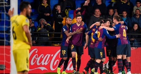 Barca ghi liền 2 bàn ở những phút bù giờ để mang về trận hòa điên rồ 4-4