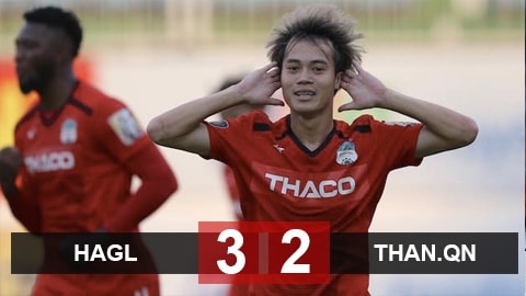 HAGL 3-2 Than.QN: Văn Toàn lập cú đúp, chủ nhà trọn niềm vui