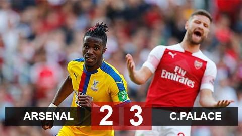 Arsenal 2-3 Crystal Palace: Pháo thủ lỡ cơ hội giành lợi thế trong cuộc đua Top 4