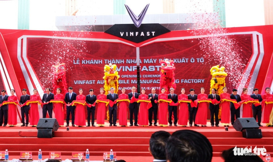 Vinfast chính thức vận hành nhà máy sản xuất ôtô - Ảnh 1.