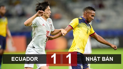Ecuador 1-1 Nhật Bản: 